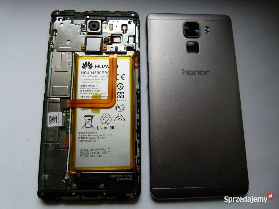 Telefon smartfon Huawei Honor 7 uszkodzony