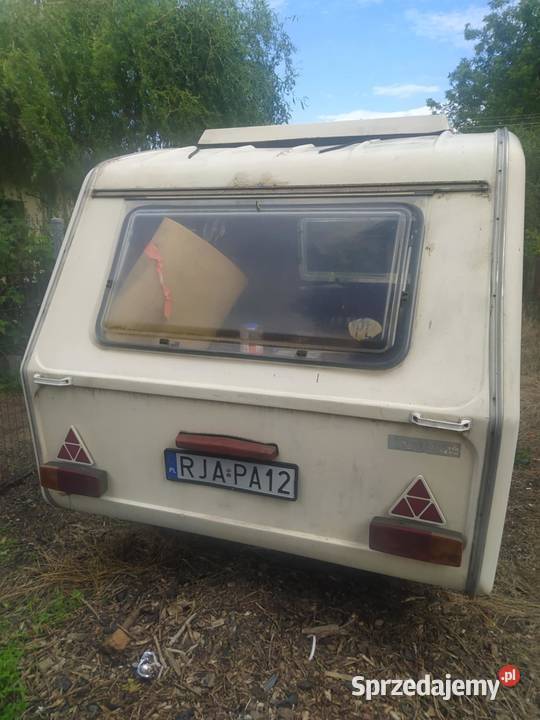 Przyczepa kempingowa niewiadów Kłaj
