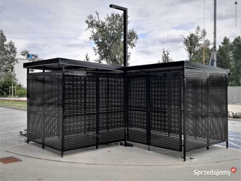 Wiaty śmietnikowe altany zadaszenia dolnośląskie Świdnica