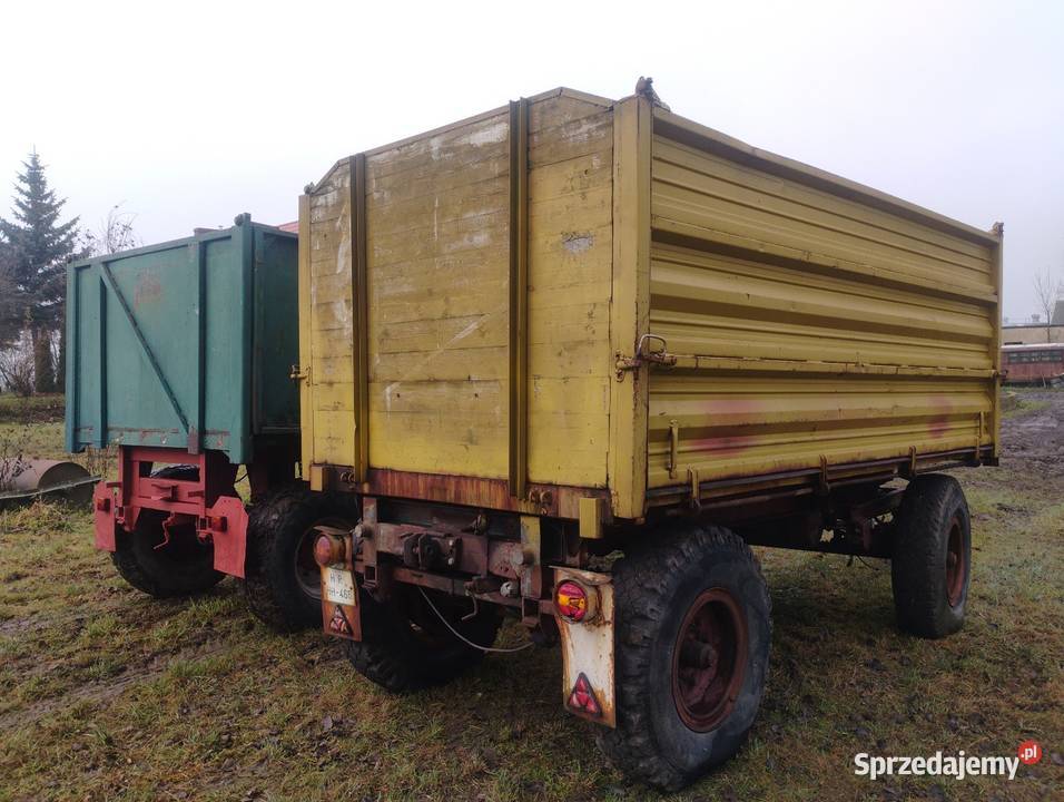 Przyczepy rolnicze kassbohrer 810 ton wywrotka Plesewo