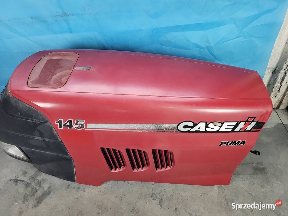 CASE IH PUMA 145 12r MASKA GRILL REFLEKTORY Kabina i karoseria Kolno
