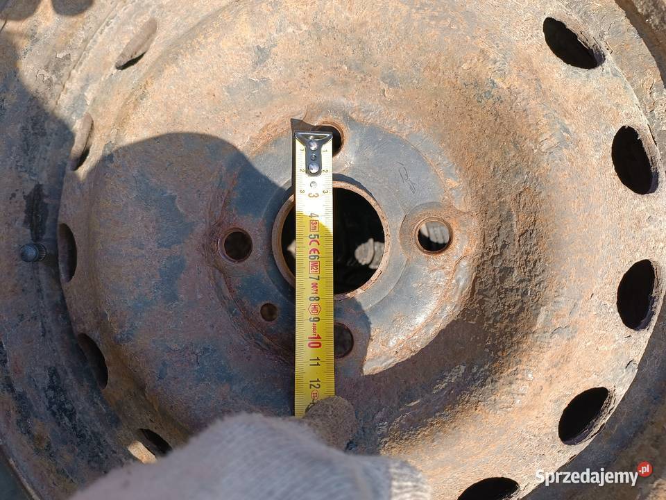 Felgi stalowe 4x100 14 otwór centrujący 541mm Sędziszów Małopolski