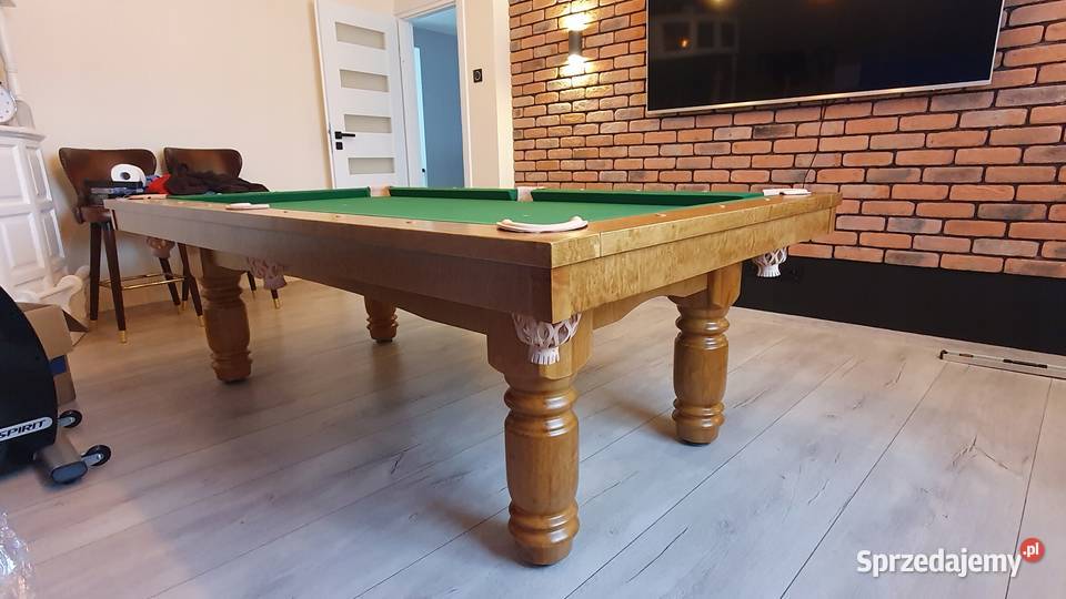 Ekskluzywny Stół Bilardowy PLANET 3w1 z Drewna Krzyżowice