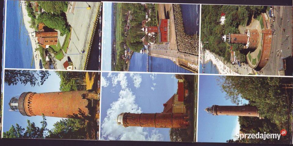 Zestaw Latarni Morskich Wybrzeża 15 widoków Kolekcje Gliwice