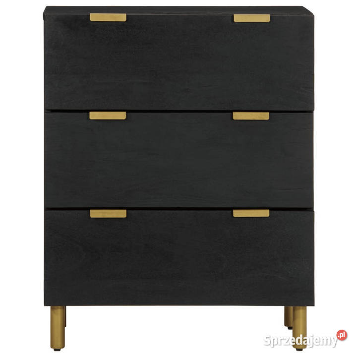 Szafka czarna 60x33x75 materiał drewnopochodny mazowieckie Warszawa