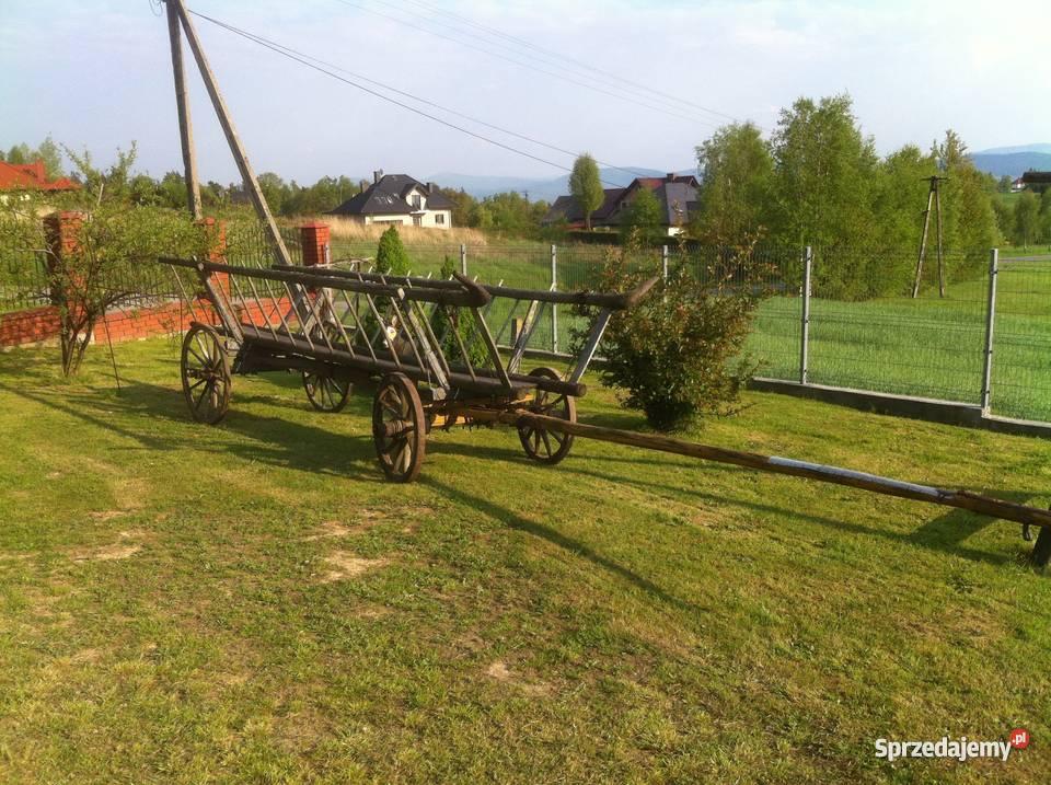 WÓZ KONNY DRABINIASTY do ogrodu tzwRafiok Głogoczów