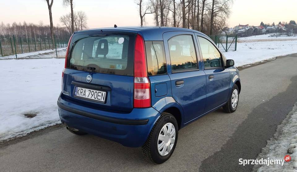 Fiat Panda 2006r 12 City Wspomaganie Ekonomiczna