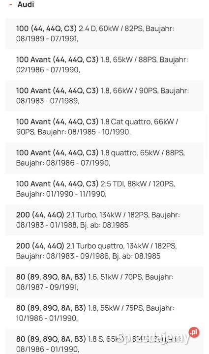 Nowy alternator VW T4 Golf Jetta Audi 80 A6 100 osobowe dolnośląskie sprzedam