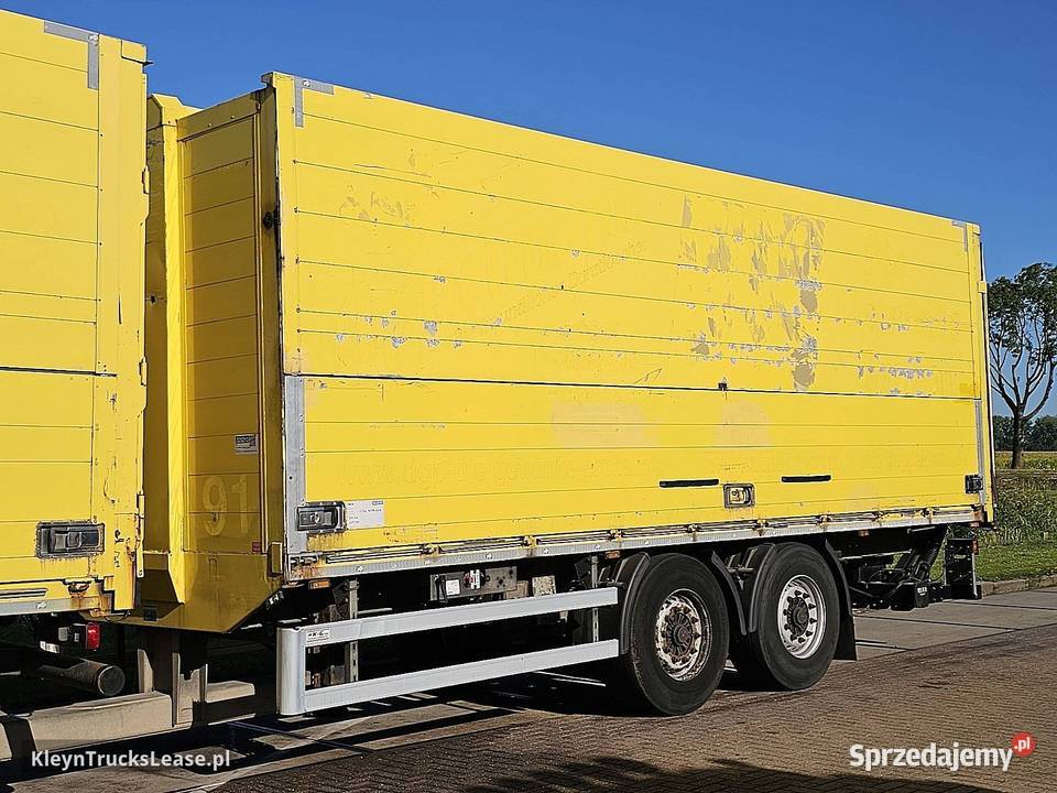 Krone K G TEC SZD 18 GETRNKE TAILLIFT kontener pomorskie sprzedam