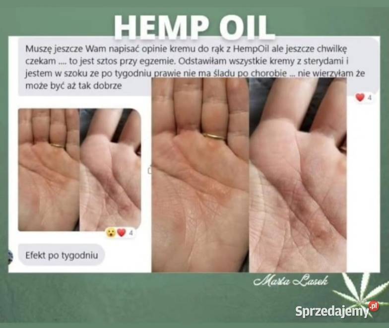 Leczniczy Krem do rąk hemp oil 75ml Mihi