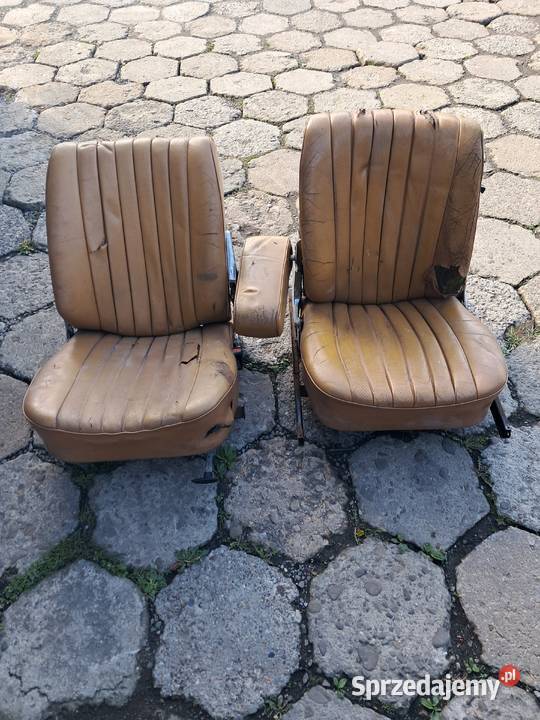 FOTELE PRZEDNIE MERCEDES 107 SL Cieszyn