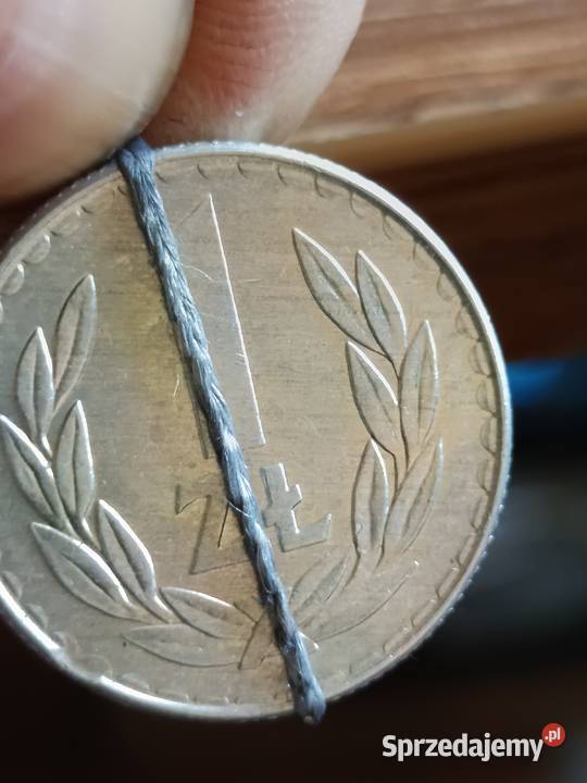 Sprzedam 1 zl 1987 r lekka skretka zle bita data Chełm