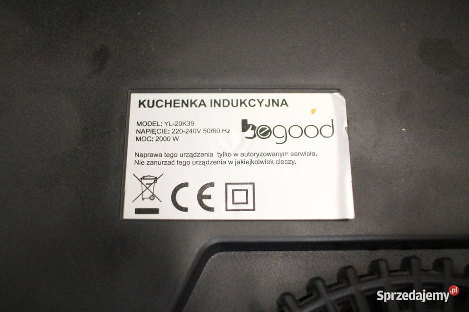 Begood Kuchenka indukcyjna YL20K39 śląskie