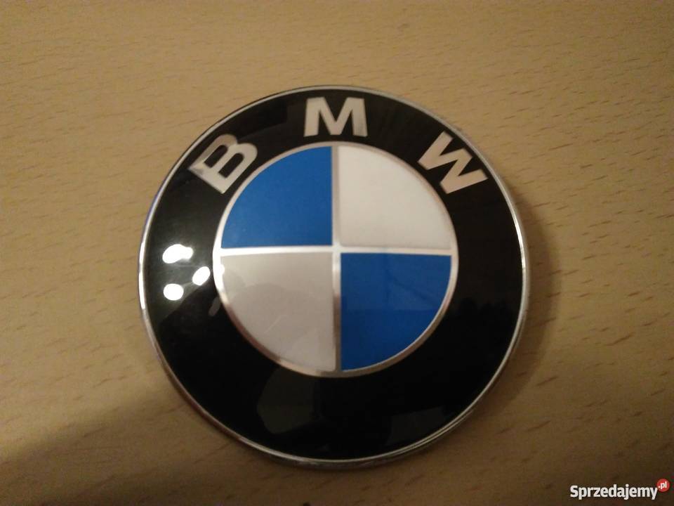 BMW emblemat 51148132375 na przednią maskę 1 2 3 4 5 6 7 8