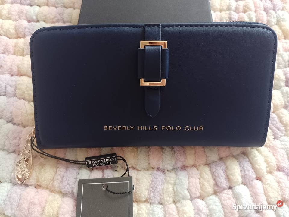 Beverly Hills Polo ClubGranatowy portfel w Dodatki Kraków