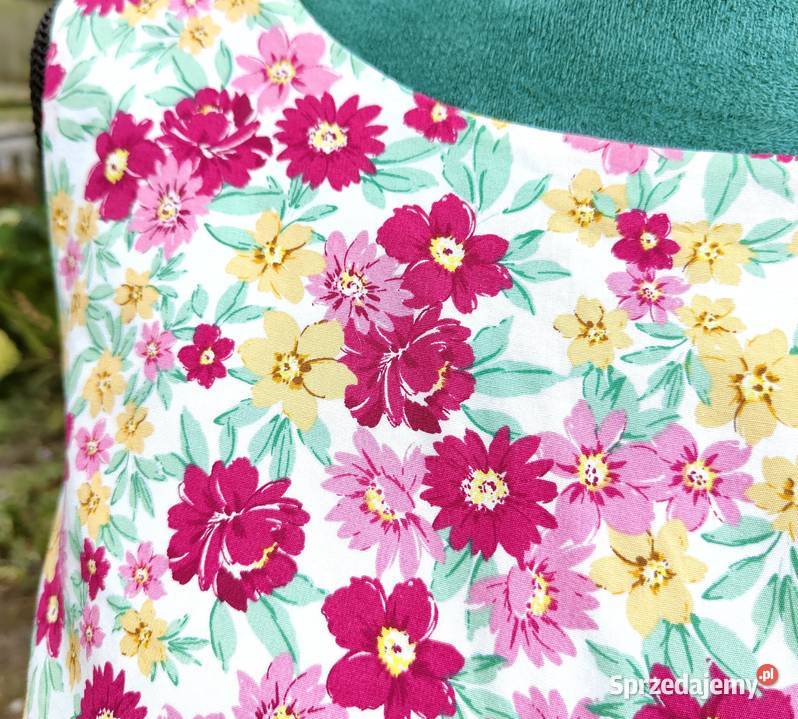 Kolorowa sukienka FF 50 5XL plus size midi Szczecin
