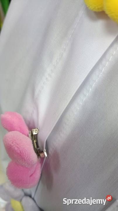 KOSZULA bawełniana pluszowe dopinane kwiatki Wieluń