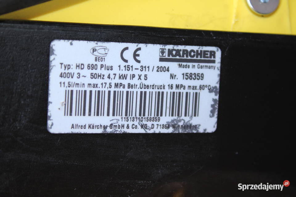 Myjka Karcher HD 690 Gwarancja Service Wysyłka mazowieckie