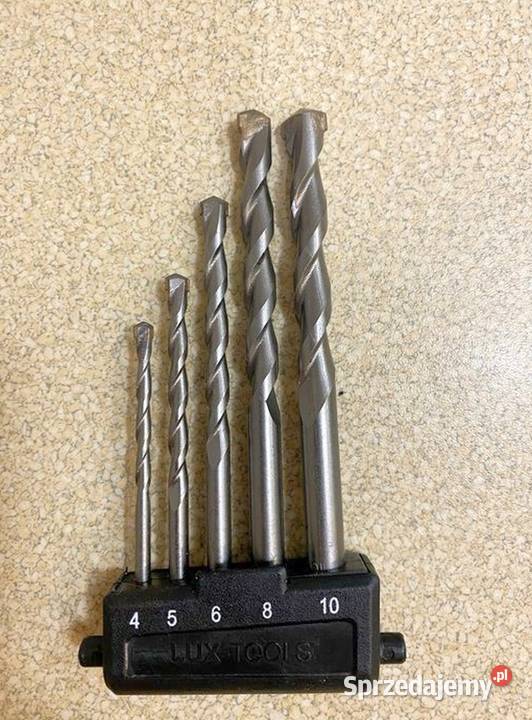 Wiertła lux tools beton mur 5