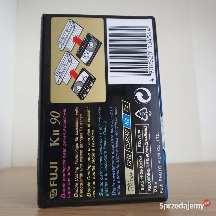 Fuji 90 K II kaseta magnetofonowa Nowa Sól sprzedam