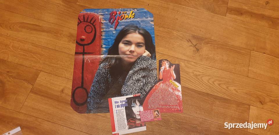 Bjork materiały prasowe kolekcja fana Kraków sprzedam