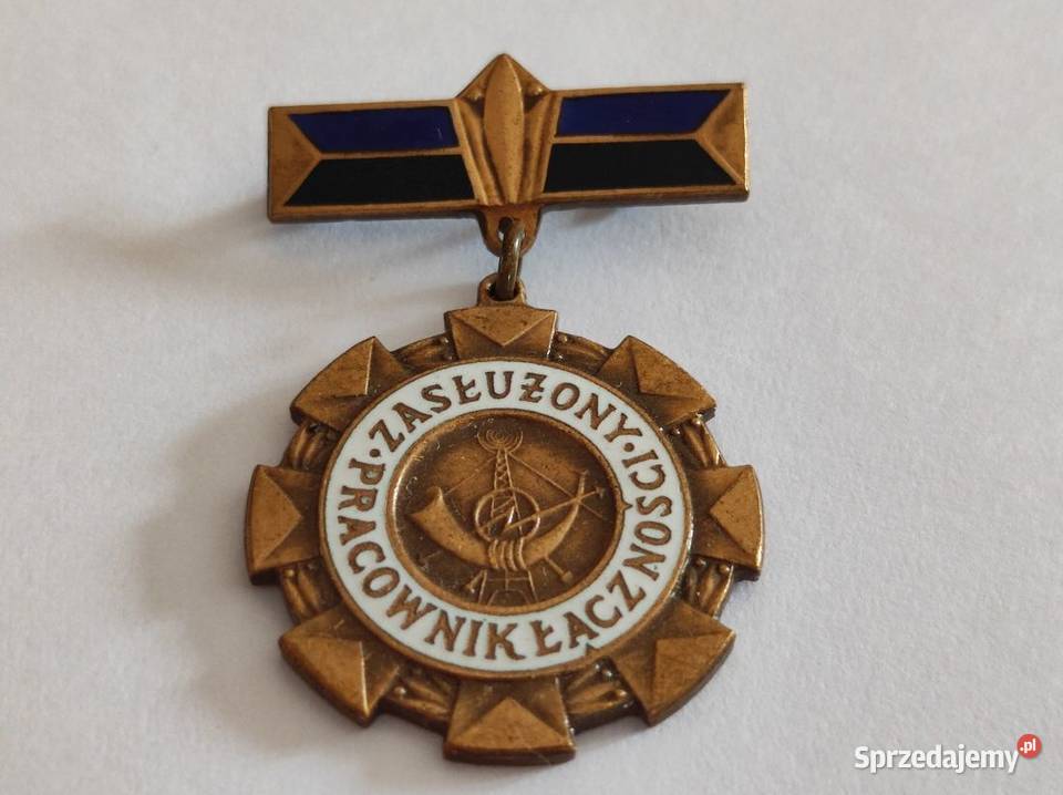 Zasłużony Pracownik Łączności odznaka złota świętokrzyskie Kielce