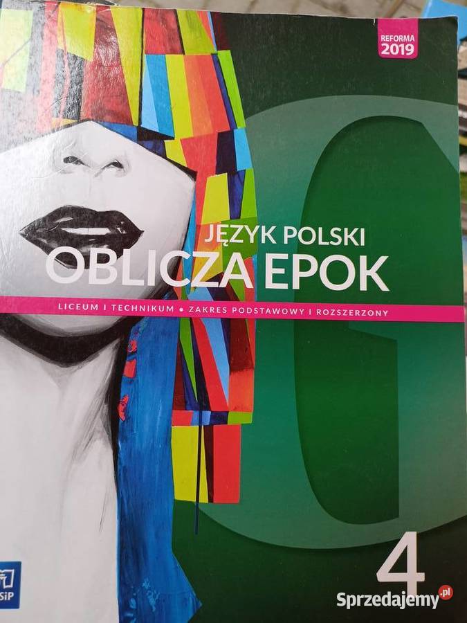 Oblicza epok 4 używane podręczniki szkolne Kultura i Rozrywka Warszawa