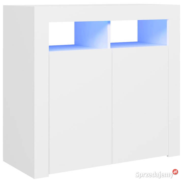 Szafka z oświetleniem LED biała 80 x 35 x 75 Pozostałe Warszawa sprzedam