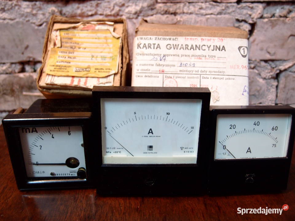 AmperomierzWoltomierz 600A60V Mera amperomierz Pozostałe Łódź sprzedam