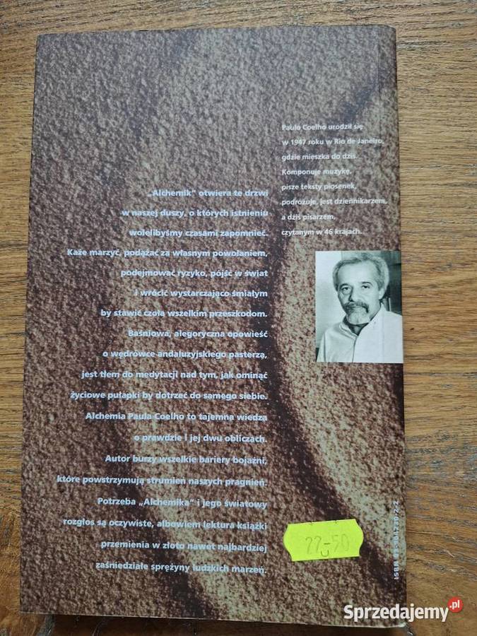 Alchemik Paulo Coelho Kraków