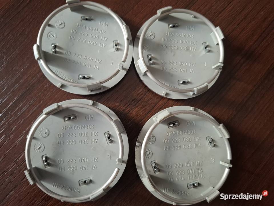 OPEL 4 ORYGINALNE DEKIELEKI DO FELG 60MM Zarzecze sprzedam