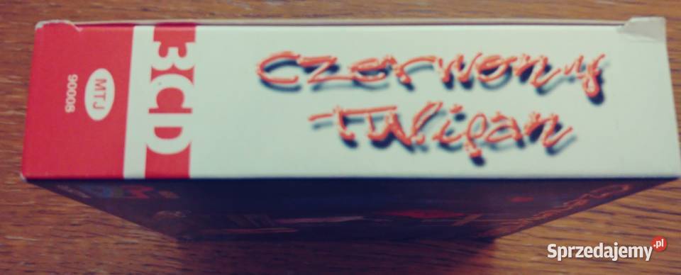 Czerwony Tulipan okazjonalny zestaw 3 CD Płyty i kasety