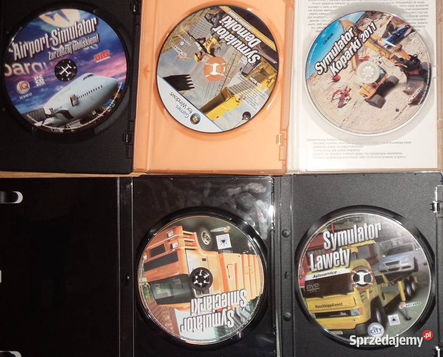 5x symulator śmieciarki lawety demolki koparki Rzeszów