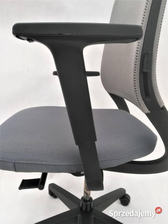 Krzesło biurowe SEDUS Netwin szary meble biurowe wielkopolskie