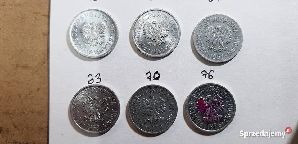 20gr 1957r PRL szeroka data bez znaku mennicy Warszawa sprzedam