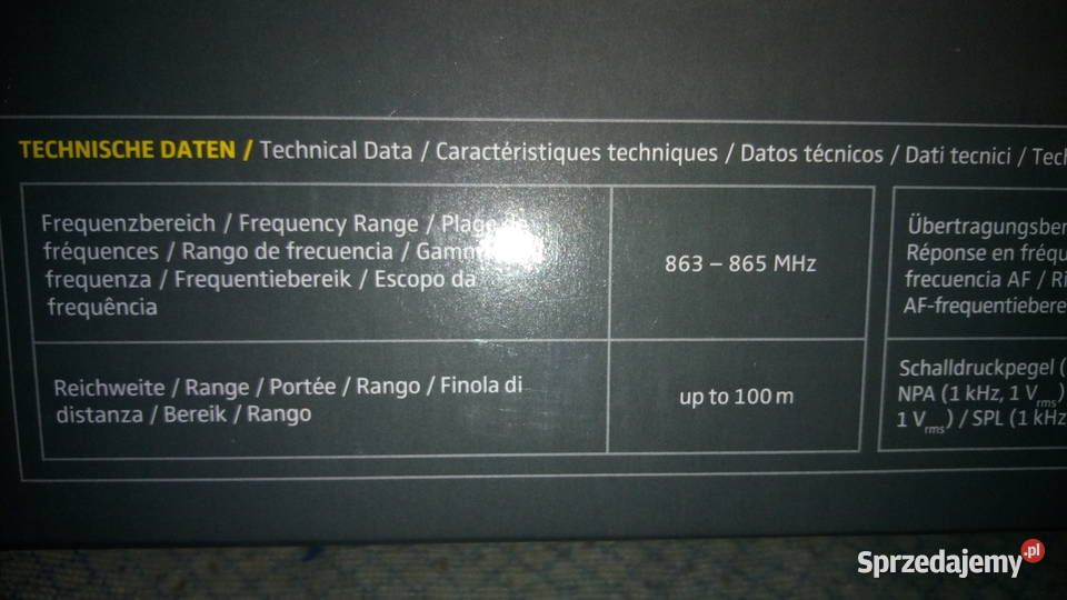 SENNHEISER RS 4200 II słuchawki bezprzewodowe łódzkie Błaszki