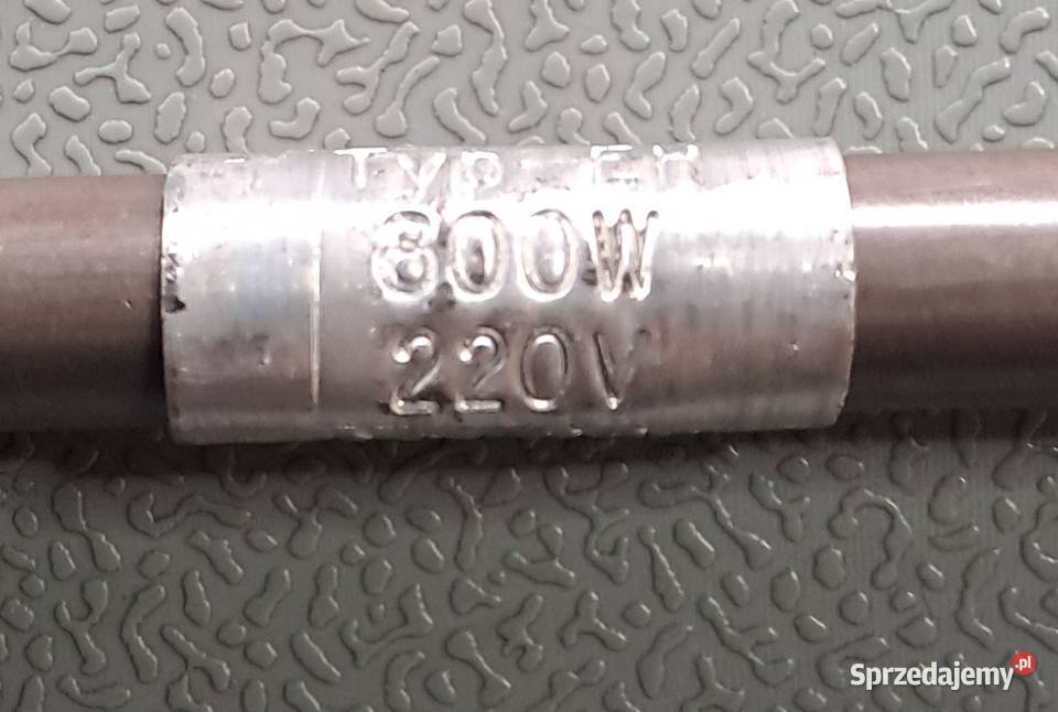 Grzałka prosta Typ EH 800W 230V 950mm Skierniewice