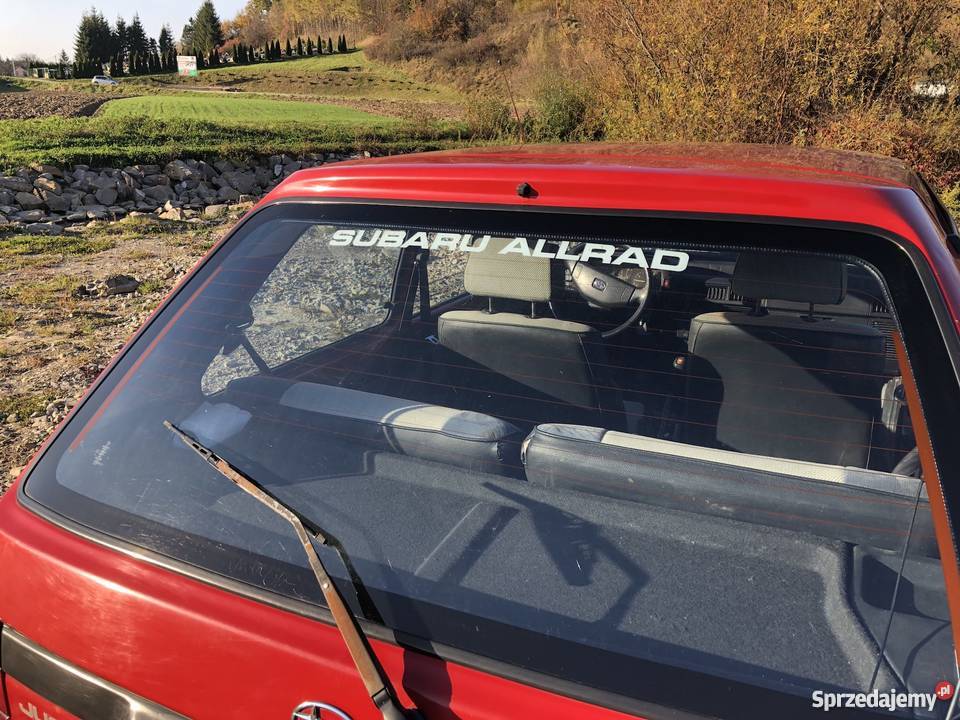 Subaru JUSTY kad1 4x4 10 Oryginał radio Rzeszów