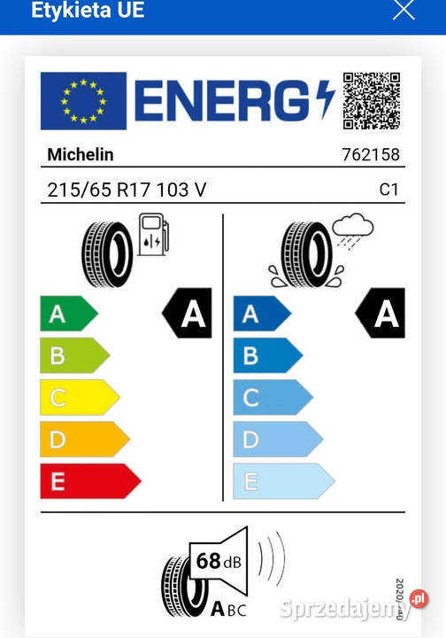 Opony nowe Michelin Primacy 4 2156517 łódzkie