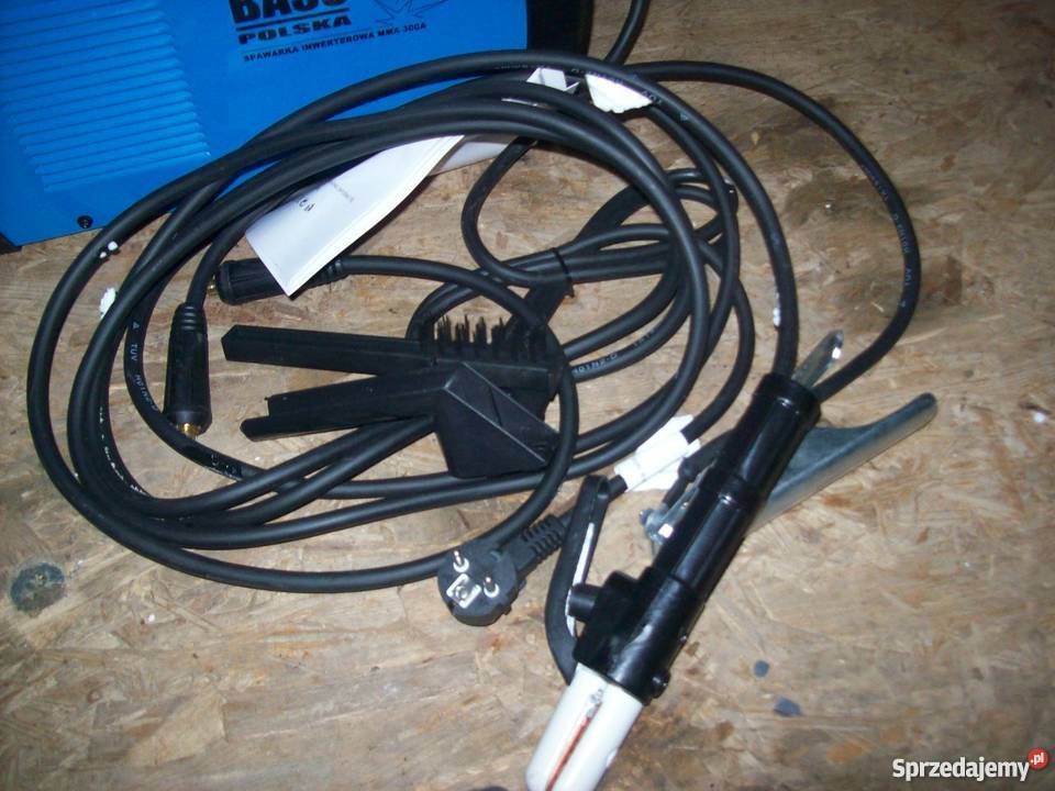 SPAWARKA INWERTEROWA MMA 300A KABLE MASKA bass Głogowa