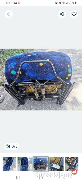 Sprzedam fotele na 2 i 3 rząd Renault Master Grudziądz