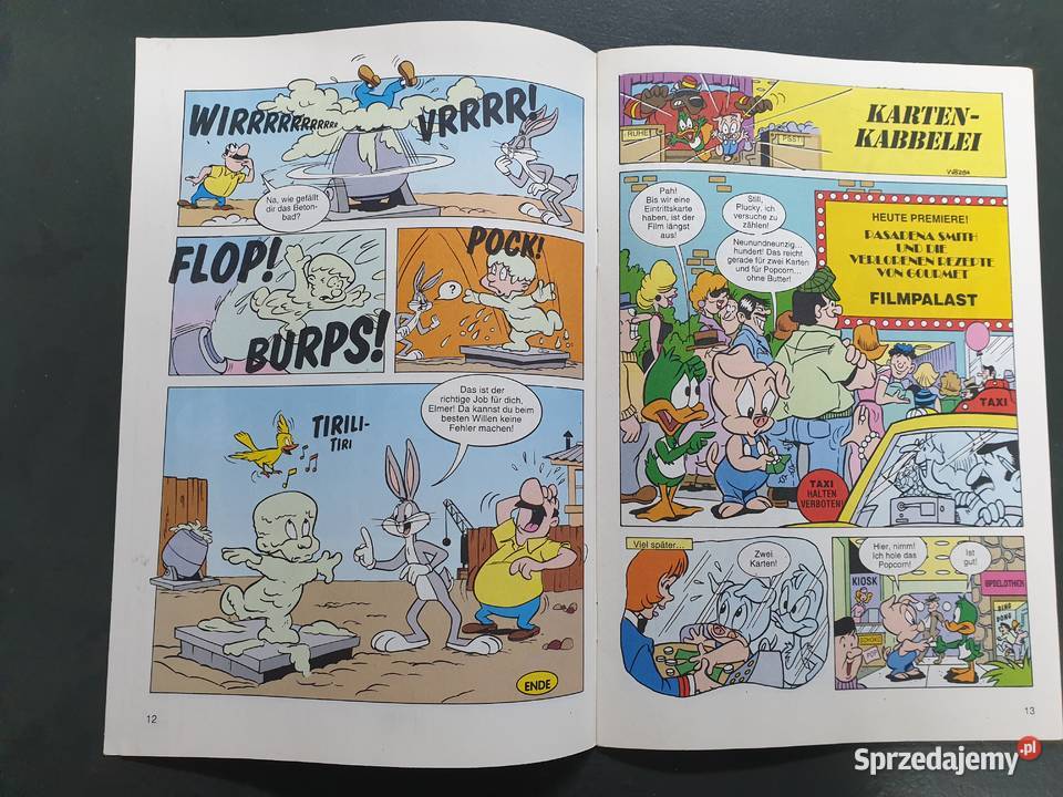 Buggs Bunny komiks w języku niemieckim Królik Europejskie Gdynia