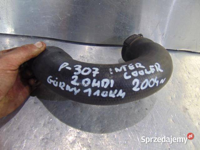 WĄŻ RURA INTERCOOLERA PEUGEOT 307 20 HDI 110 wielkopolskie