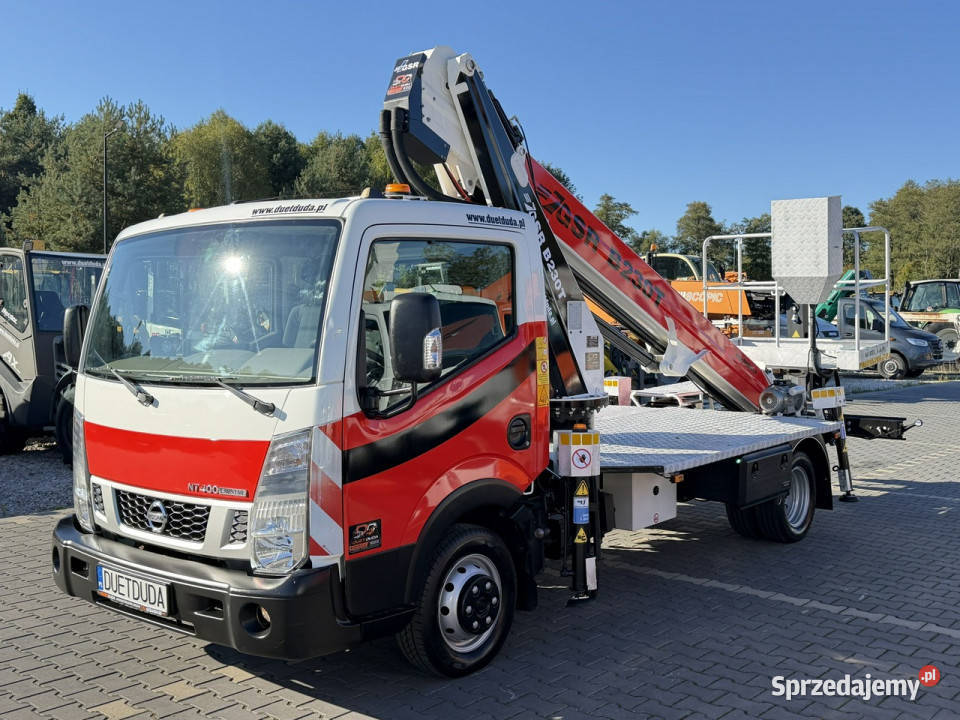 Nissan Cabstar Podnośnik Koszowy 23m GSR B230T manualna Widełki