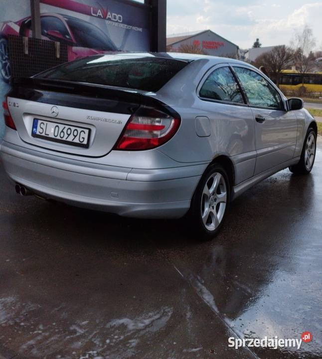 Mercedes w203 sport coupe 18 kpmpresor światła przeciwmgielne Będzin sprzedam