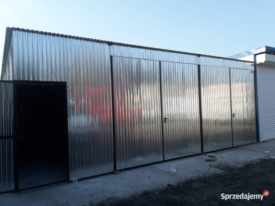 Duży Garaż Blaszany 15x10m Wiata Hala GrzywStal sprzedam