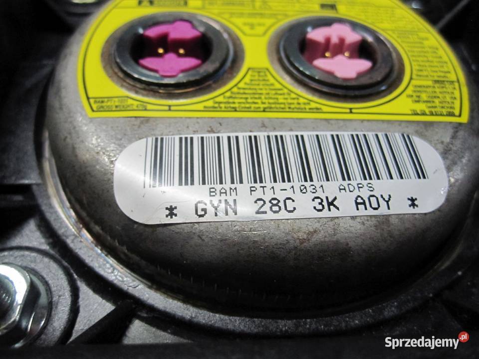 OPEL ZAFIRA B 12r poduszka kierowcy AIRBAG osobowe