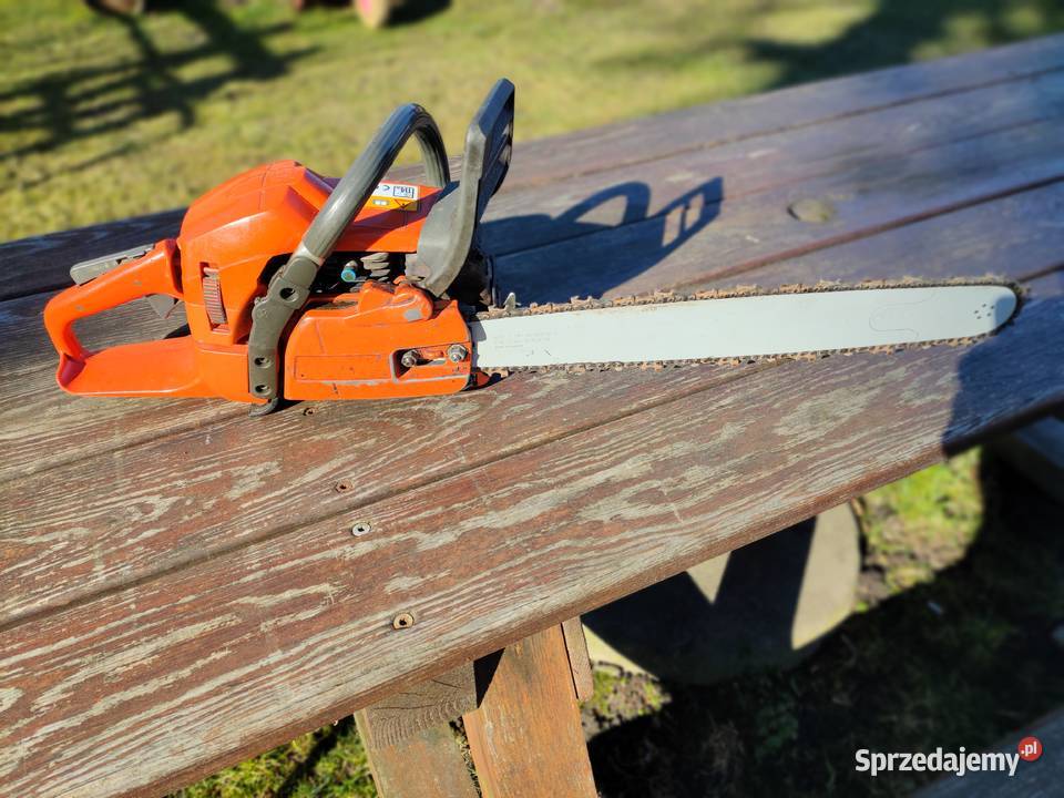 piła husqvarna 357 XPG na części USZKODZONA Manowo