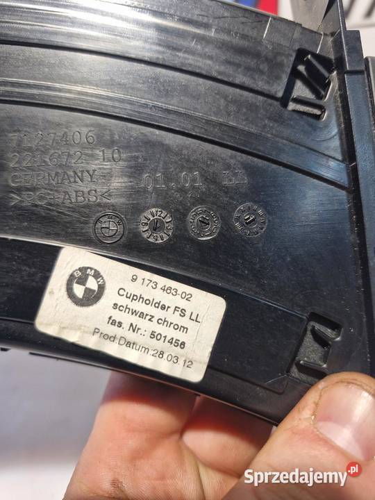 BMW E90 E91 E92 E93 CUPHOLDER UCHWYT NA KUBEK