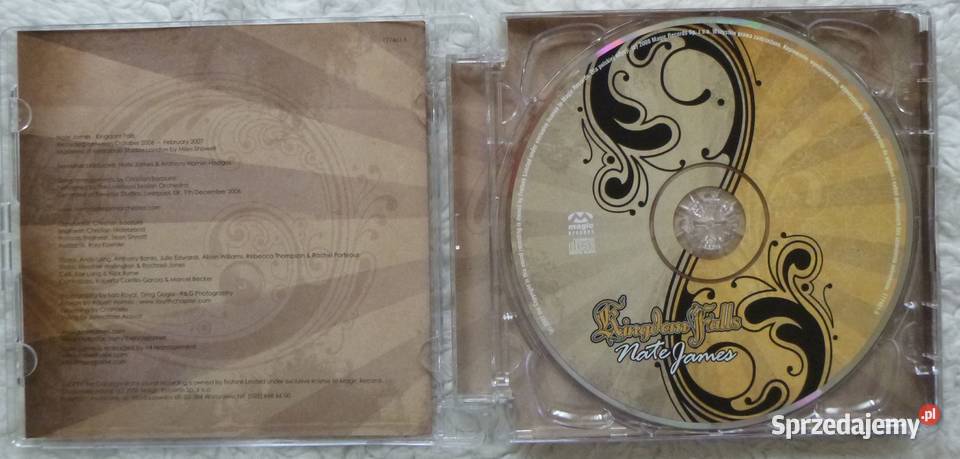 Płyta CD Nate James Kingdom Falls Warszawa sprzedam